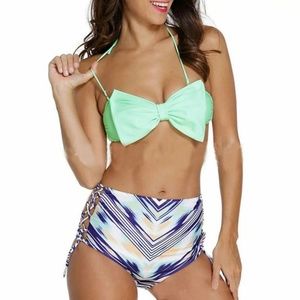 New Large 2pc Bikini Bathing Swim Suit Top Bottom
